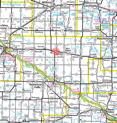 what county is olivia mn in.